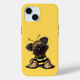 KiniArt Brussels Griffon Bee iPhone 15 Case