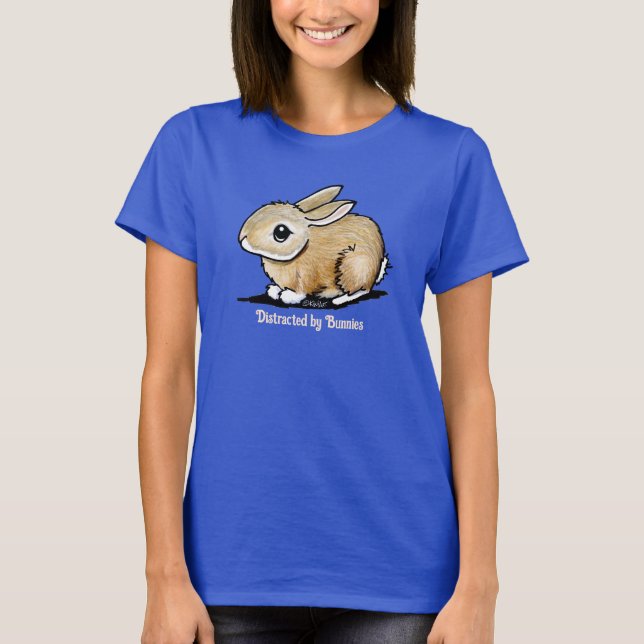 KiniArt Bunny Rabbit T-Shirt (Front)