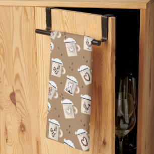 KiniArt Café Lover serviette de cuisine