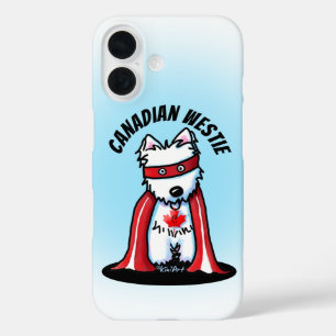 KiniArt Canadian Westie Case-Mate iPhone Case