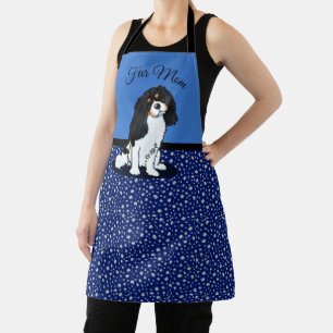 KiniArt Cavalier King Charles All-Over Print Apron