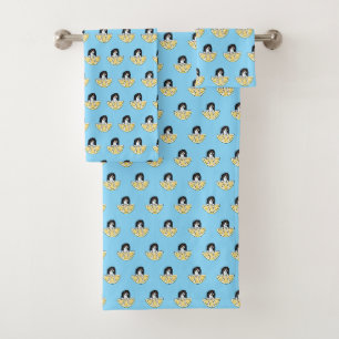 KiniArt Cavalier Life Lemons Bath Towel Set