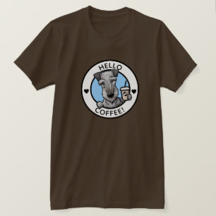 KiniArt Cesky Terrier Coffee T-Shirt