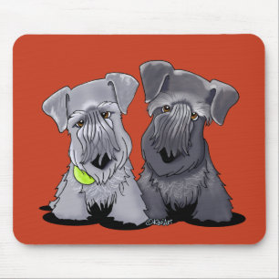 KiniArt Cesky Terriers Mouse Pad