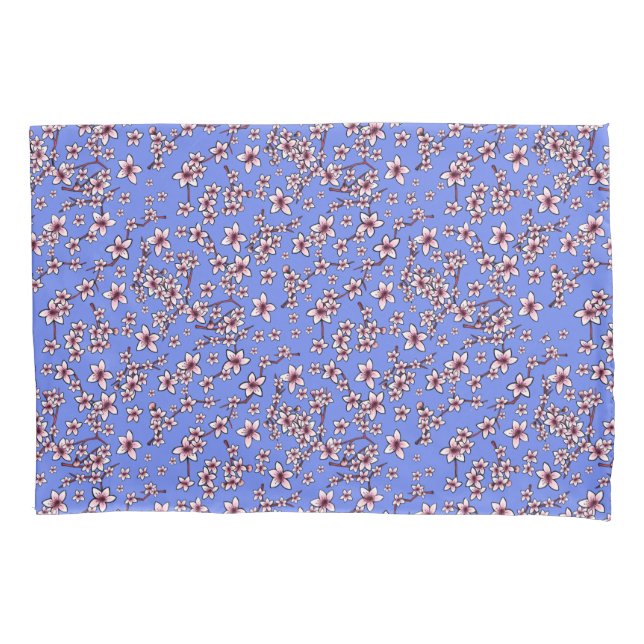 KiniArt Cherry Blossoms Pillowcase (Front)