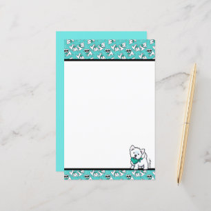 KiniArt Cutieface Westies Stationery