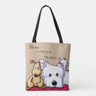 KiniArt Ditto and Pudge 2 Tote Bag