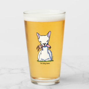 KiniArt Dolly Llama  Glass