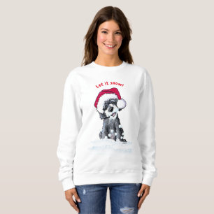 KiniArt DoodleMoji Sweatshirt de Noël