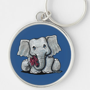 KiniArt Elephant Keychain