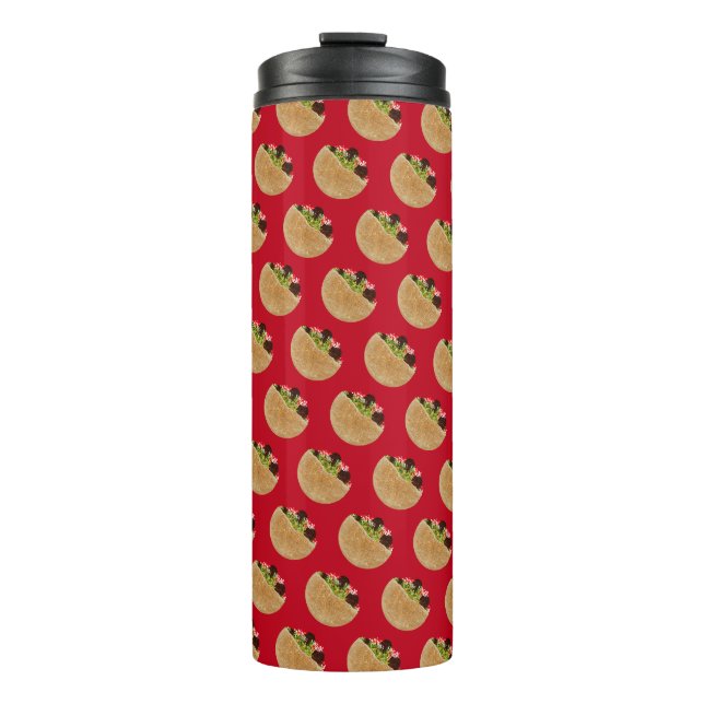 KiniArt Falafel Sandwich Thermal Tumbler (Front)