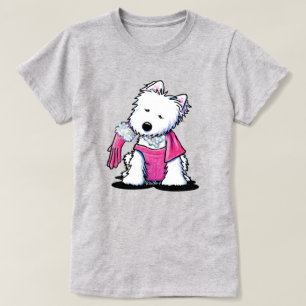 KiniArt Glamour Westie  T-Shirt