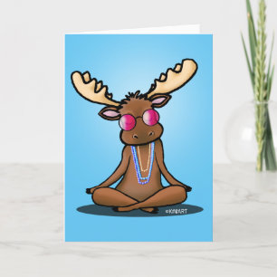 KiniArt Groovy Moose Card