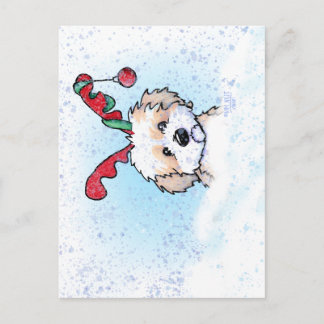 KiniArt Havanese Custom Christmas Postcards