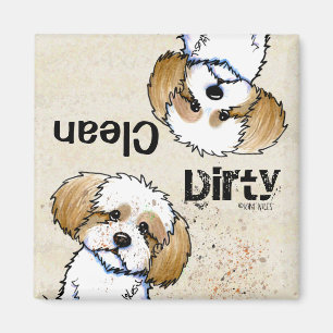 KiniArt Havanese Dishwasher magnet