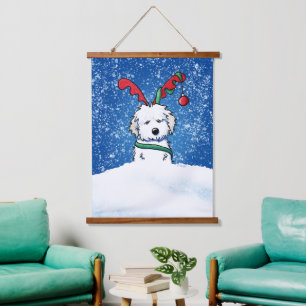 KiniArt Havanese Dog Hanging Tapestry