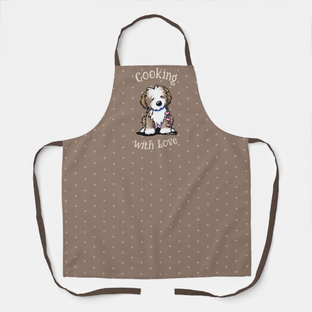 KiniArt Havanese Dog Lover Apron (Front)