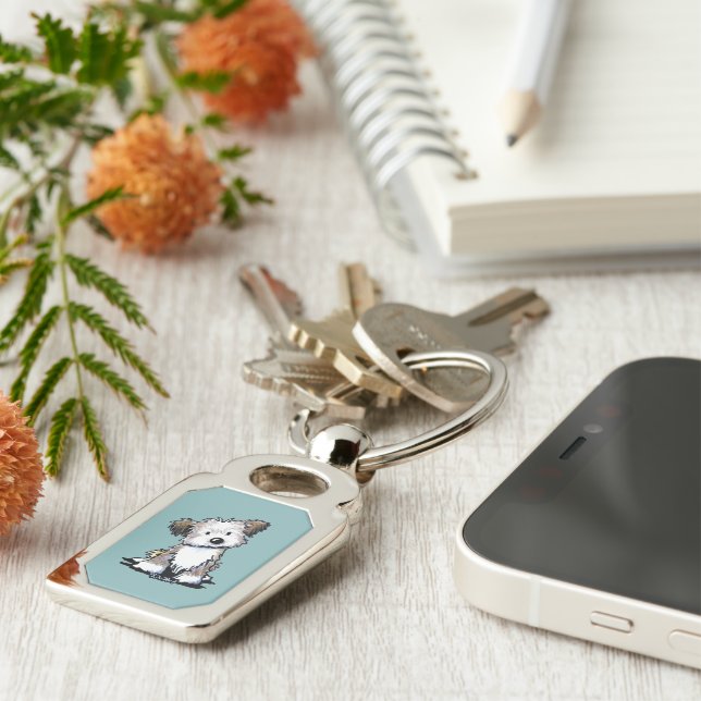 KiniArt Havanese Keychain (Side)