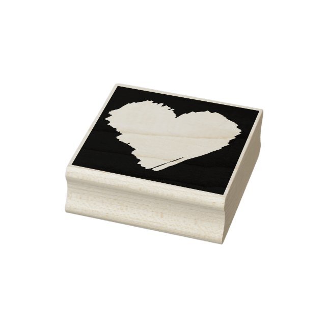 KiniArt Heart Rubber Stamp (Stamp)