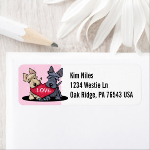 KiniArt Heartfeel Scotties
