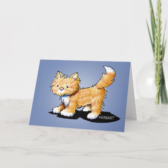 KiniArt Kitty Cat Card (Front)