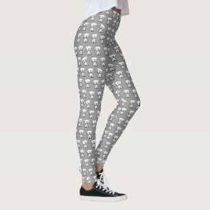 KiniArt Maltese Dog Leggings