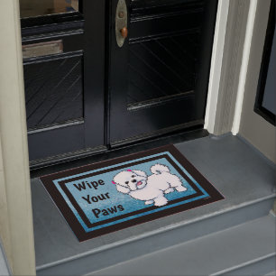 KiniArt Maltese Doormat