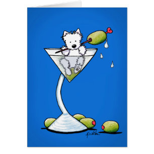 KiniArt Martini Westie