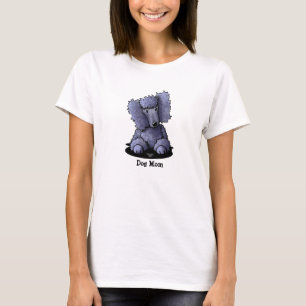 KiniArt mignon Poodle Chien Maman T-shirt
