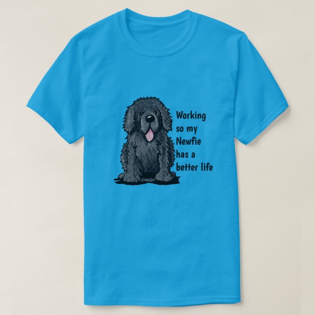 KiniArt Newfoundland T-Shirt (Design Front)