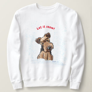 KiniArt Noël Gallois Terrier Sweatshirt