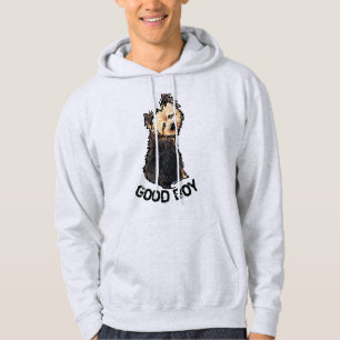KiniArt Norwich Terrier Boy T-Shirt Hoodie