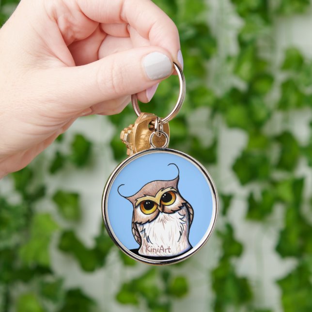 KiniArt OWL Keychain (Hand)
