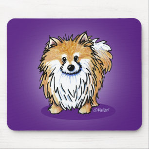 KiniArt Pomeranian Mouse Pad