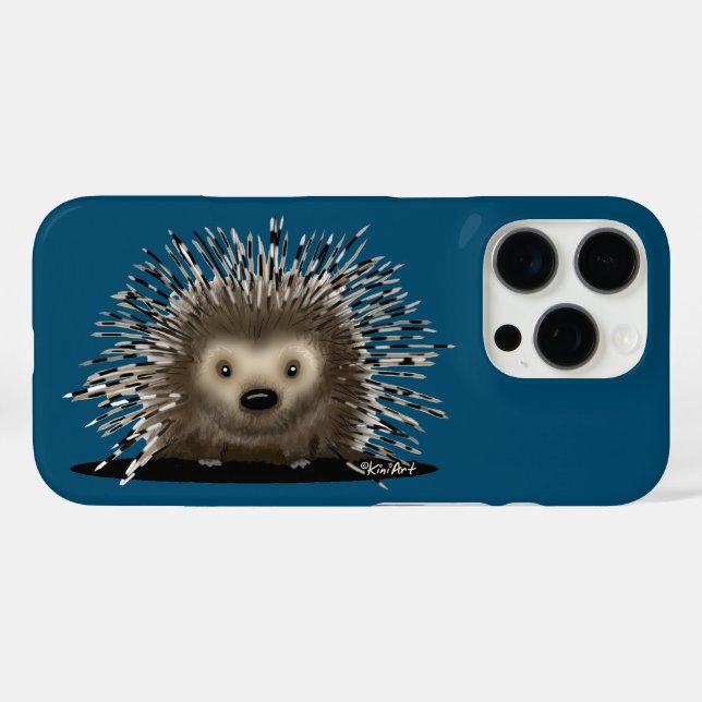 KiniArt Porcupine Case-Mate iPhone Case (Back (Horizontal))