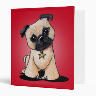 KiniArt Pug Binder