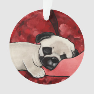 KiniArt Pug endormi