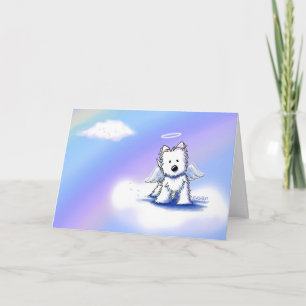 KiniArt Rainbow Bridge Sympathy Card