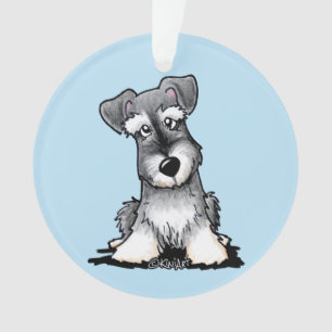 KiniArt Schnauzer Ornament