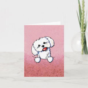 KiniArt Shih Tzu card