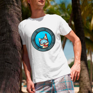 KiniArt Snorkeling Cairn T-shirt