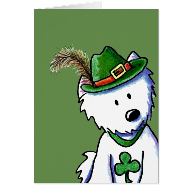 KiniArt St Paddy's Westie (Front)