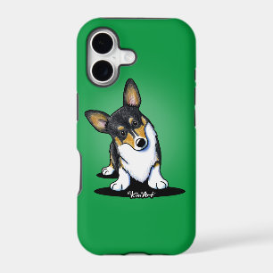 KiniArt Tri Curieux Corgi