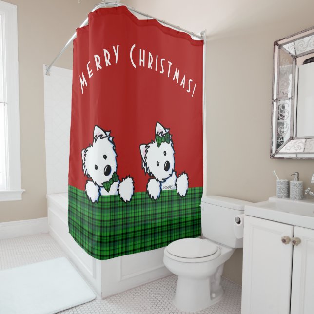 KiniArt Westie Christmas (In Situ)