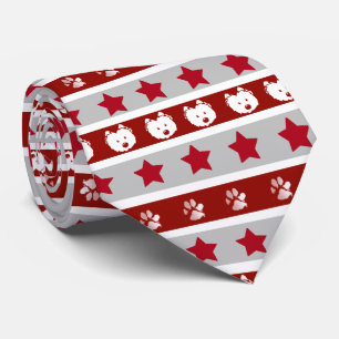 KiniArt Westie Lover  Tie