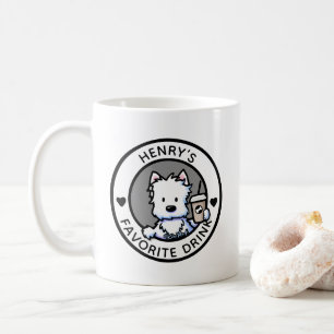 KiniArt Westie Personalized Mug