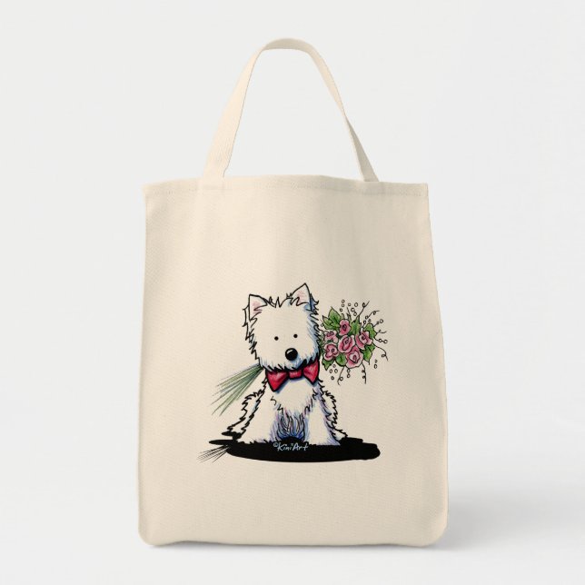 KiniArt Westie Sac Valentine (Devant)
