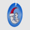KiniArt Westie Santa Moon