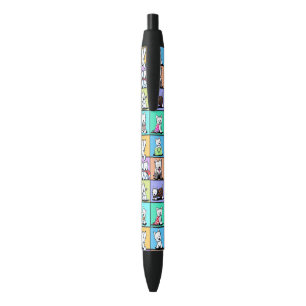 KiniArt Westies Commemorative Neck Tie Black Ink Pen
