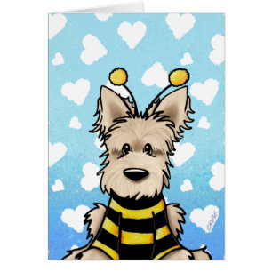 KiniArt Wheaten Scottie Dog Bee